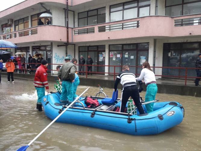 Doboj pod vodom, maj 2014/ Foto: Facebook