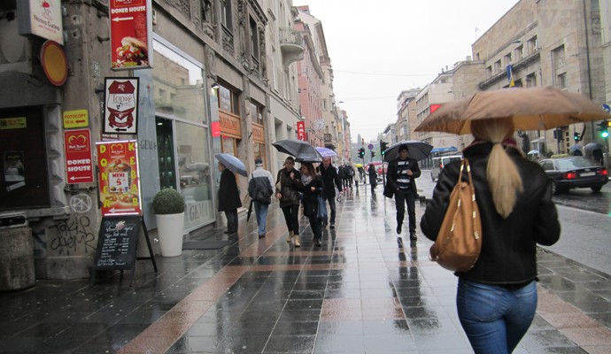 kišni dan u sarajevu
