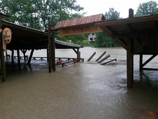 Vrbas prijeti Banjaluci