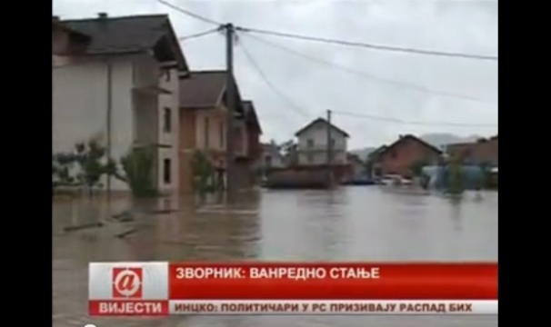 Zvornik pod vodom