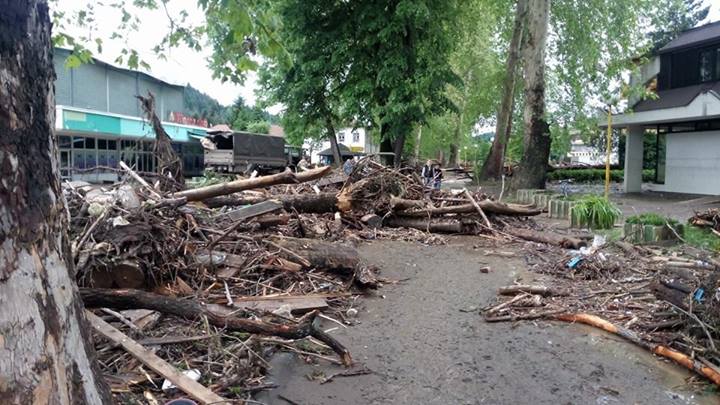 Maglaj nakon poplave