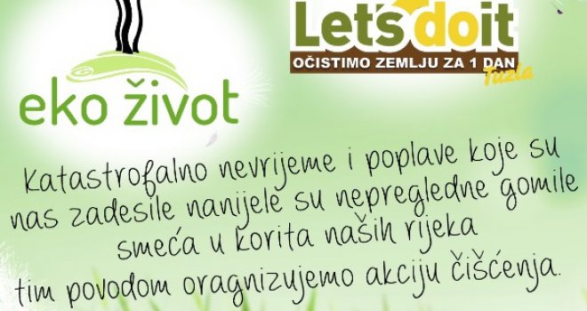 Veliko čišćenje u Tuzli: Ujedinjeni u akciji za život u boji prirode