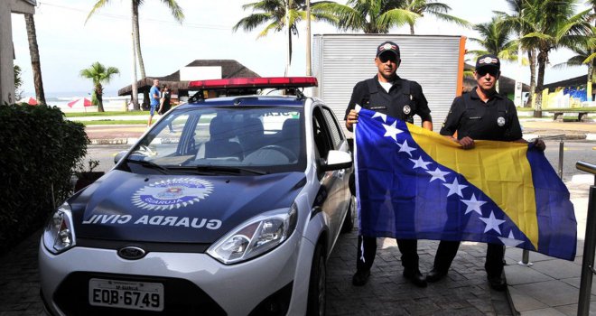 U Guaruji 'svi su ludi' za BiH: Policajci mole za trijumf nad Argentinom