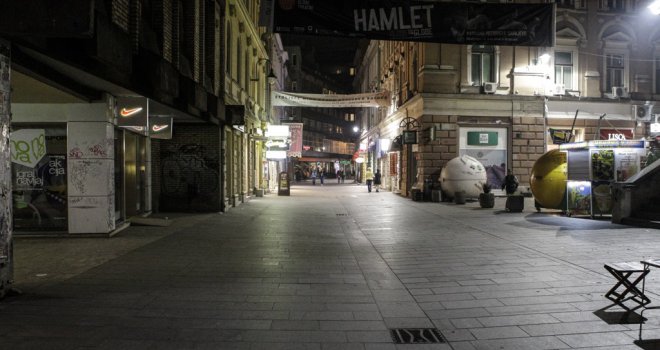 Razbojnici i ove noći harali po Sarajevu: Opljačkan 'Konzum' u centru grada