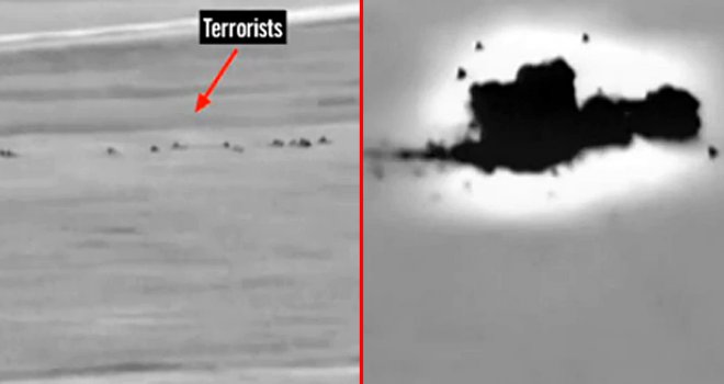 Izraelska vojska bombom raznosi palestinske militante dok tunelom pokušavaju ući na teritorij Izraela