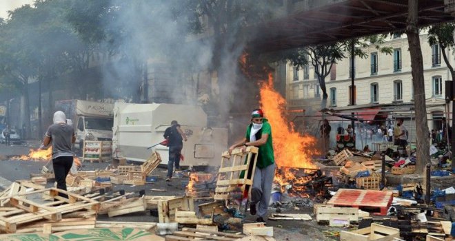 Haos u Parizu: Protest podrške Palestini pretvorio se u krvavi sukob