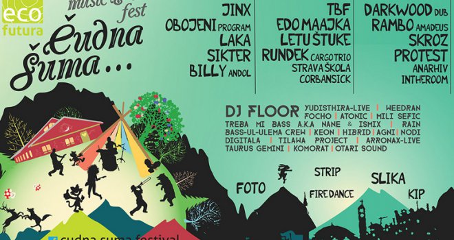 Primarno ekološki festival uz Rundeka, Štuke, Skroz, Jinxe, Ramba, Darkwood Dub...