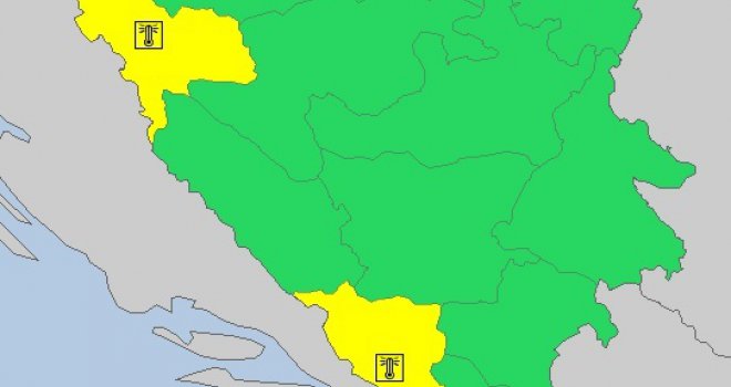 Meteoalarm šalje novo upozorenje: Sutra izuzetno visoke temperature, čuvajte se!