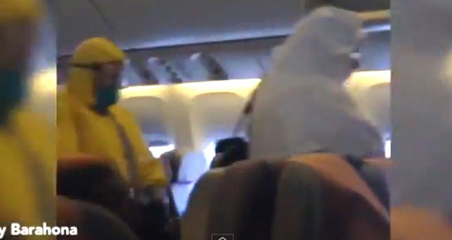 Panika na aerodromu: U zaštitnim odijelima upali u avion i odveli petero putnika 