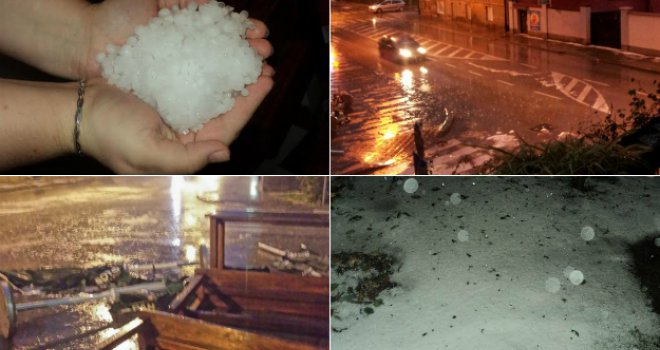 Užasno nevrijeme praćeno tučom pogodilo Hrvatsku, pijavica nosila krovove...