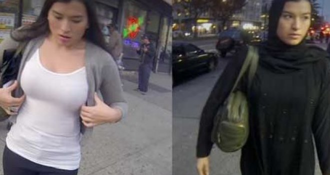 Ogromna razlika: Kamerom zabilježila kako izgleda šetnja New Yorkom sa i bez hidžaba!