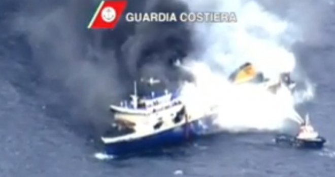 U požaru na trajektu 'Norman Atlantic' poginula jedna, dvije osobe teže povrijeđene