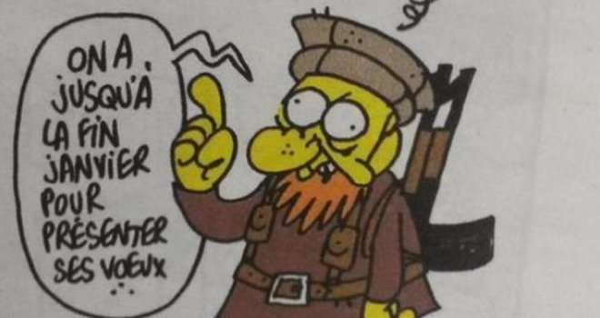 U zadnjoj karikaturi predvidjeli napad: 'U januaru ćete imati atentat u Francuskoj'