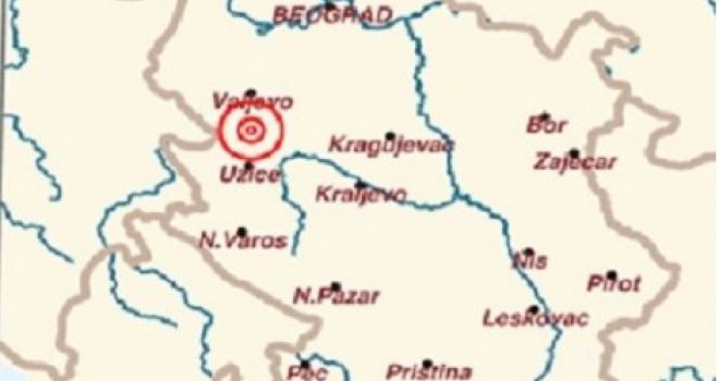 Zemljotres pogodio zapadnu Srbiju, oštećeno oko 100 kuća