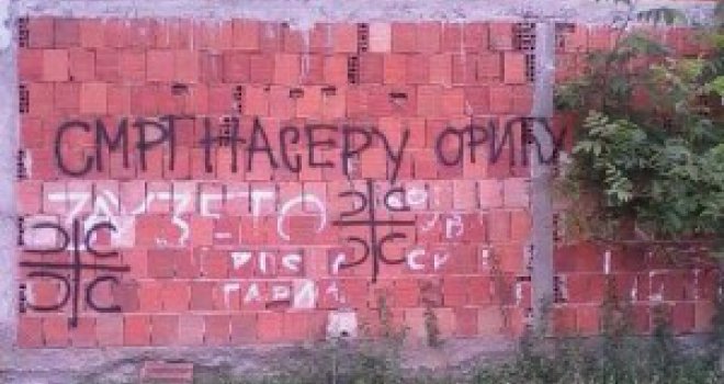 U Srebrenici osvanuli grafiti 'Smrt Naseru Oriću' i '11. juli pobjeda'