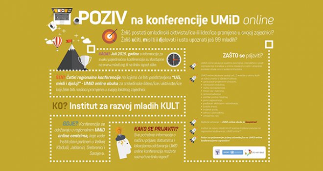 Regionalna UMID konferencija: Budi aktivni građanin, lider i poslovni čovjek!