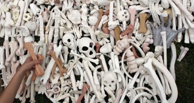 100.000 kostiju u Potočarima kao svjedočanstvo genocida za buduće generacije
