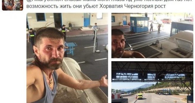 Poludjeli Estonac carinika na granici htio probosti vilama, a onda mu go golcat prijetio smrću...