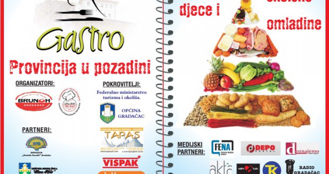 'Gastro provincija u pozadini' u Gradačcu 18. septembra