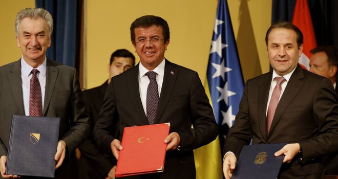 Ministri BiH, Srbije i Turske potpisali program u cilju jačanja ekonomske saradnje tri zemlje