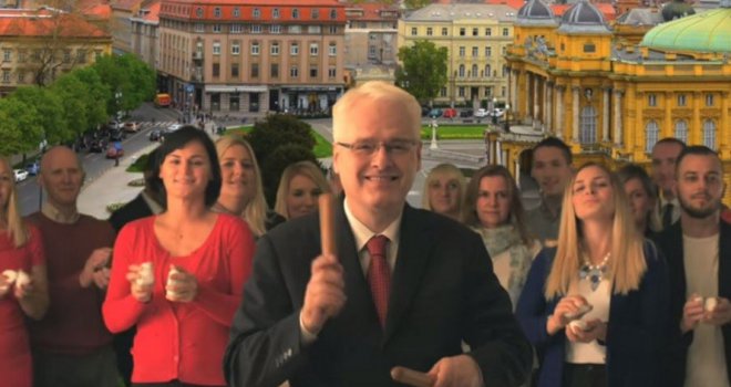 Josipovićev  spot u rekordnom vremenu izazvao parodijske verzije: ‘Mi smo drogirani! Živjela velika Srbija!’