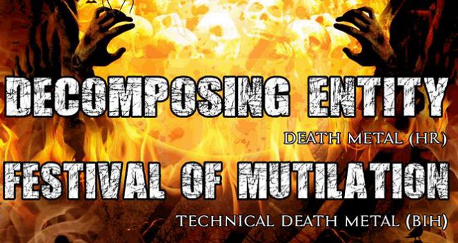 AG Klub: Death metal Halloween uz Festival of Mutilation i Decomposing Entity