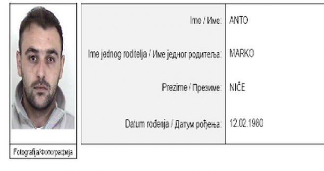 U blizini Livna uhapšen trostruki ubica Ante Niče