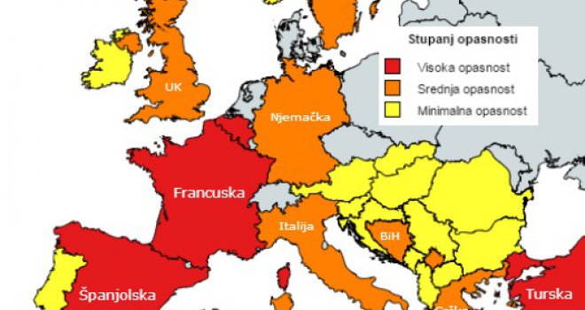 Ovim državama prijete teroristi: Je li BiH sigurna zemlja?