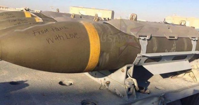Amerikanci bombarduju ISIL uz posvetu 'Iz Pariza s ljubavlju'