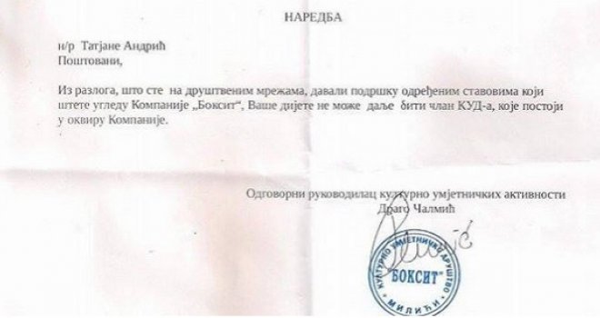 Nevjerovatan slučaj u Milićima: Djevojčica istjerana iz KUD-a zbog komentara majke na FB
