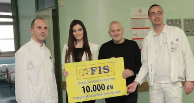 Velik gest zahvalnosti: Pero Gudelj i FIS donirali 10.000 KM UKCS-u