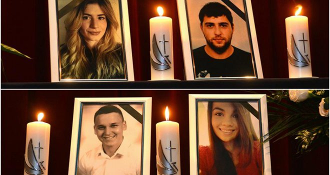Održan posljednji ispraćaj i komemoracija poginulim studentima: Ova velika tragedija pogodila je dvije države