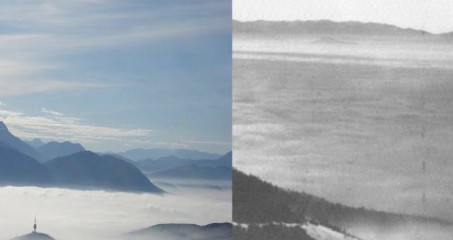 Sarajevo nekad i sad: Magla i smog 'harali' gradom i 70-ih godina!