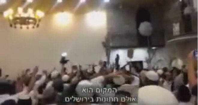 Užasan video: Radikalni Jevreji na svadbi slave spaljivanje palestinske bebe!