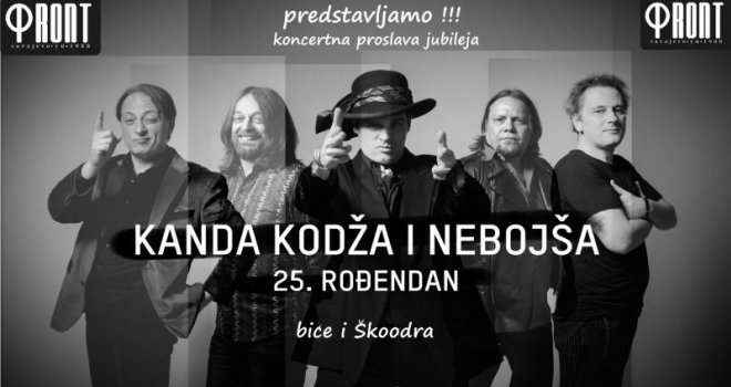 Kanda Kodža i Nebojša u Sarajevu 15. aprila