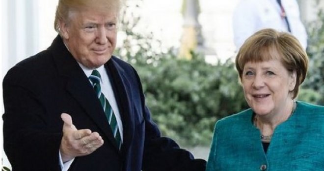 Trump: 'S Angelom Merkel sam imao 