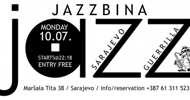 Večeras uživajte u klubu Jazzbina: Za vas nastupa Sarajevo Jazz Guerilla