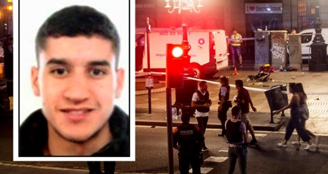 Ubijen napadač kombijem u Barceloni, bio opasan eksplozivom i uzvikivao 'Allahu Akbar'