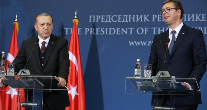 Erdogan u Beogradu: Ne želimo podjele na Balkanu, ne želimo nestabilnost i secesije