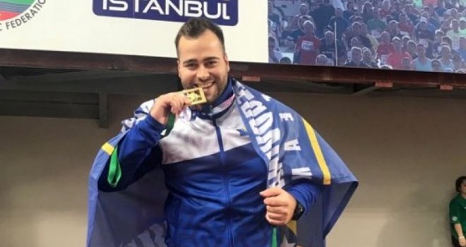 Najbolji bh. bacač kugle Mesud Pezer prvak Balkana s novim državnim rekordom