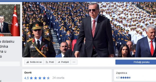 Facebook euforija pred skup: 'Bujrum sultane, dobro došao u Bosnu... Ti si naš babo i brat, Allah te sačuvao'