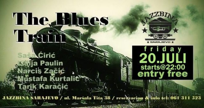 Večeras se opustite u Jazzbini uz sjajnu domaću svirku The Blues Traina