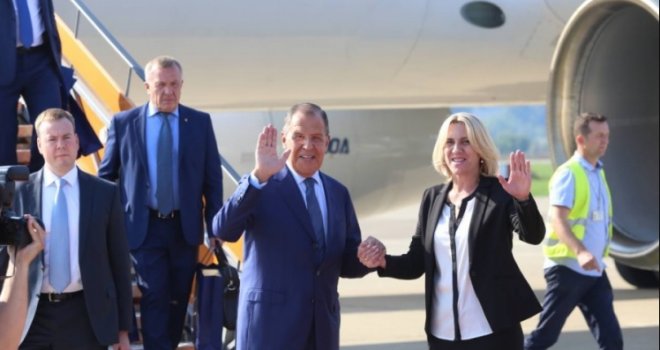 Ministar vanjskih poslova Rusije Sergej Lavrov stigao u Banju Luku