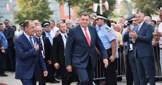 Lavrov poručio da podržava BiH na evropskom putu, Dodik izjavio da voli Rusiju, ali želi saradnju sa drugim državama