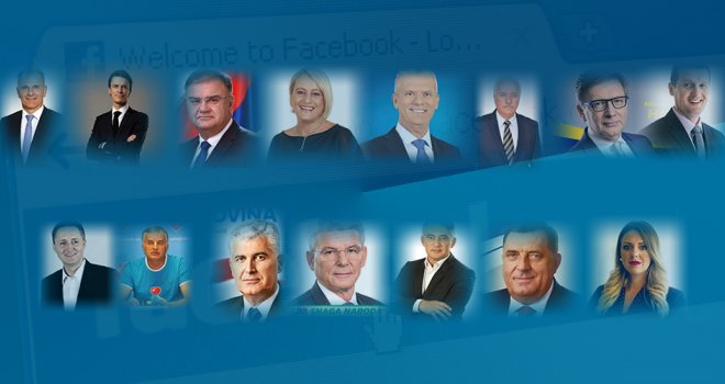 Koji kandidat za člana Predsjedništva BiH najviše 'iskače' na Facebooku? A jedan ni nema FB profil...