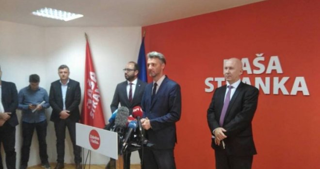 Naša stranka: Trenutno pripremamo koalicioni sporazum sa SDP-om i DF-om, bit će detaljan i javan