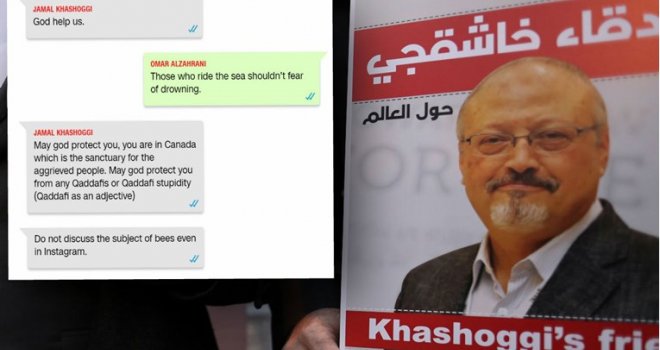 Objavljene poruke koje je Khashoggi slao prije smrti: 'Neka nam bog pomogne'