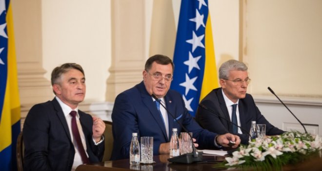Dodik napustio sastanak u Predsjedništvu BiH zbog zastave RS
