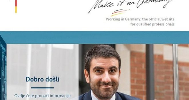 Njemačka vlada pokrenula stranicu na bosanskom jeziku za lakše traženje posla kvalifikovanim radnicima