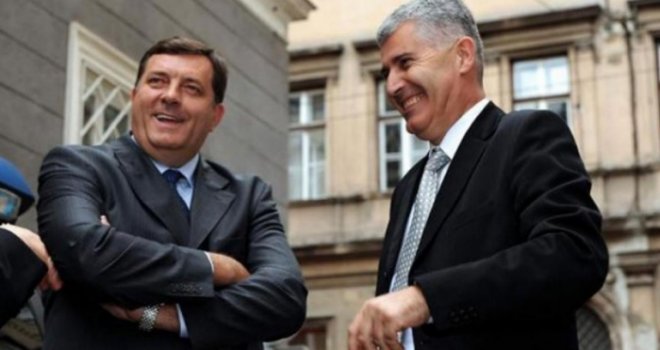 Otkad su se Dodik i Čović 'spojili' u vlasti, bilo je pitanje dana kada će zajedno krenuti u blokadu! 